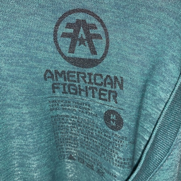 American Fighter by Affliction Bristol Green short sleeve high low top - Picture 9 of 9